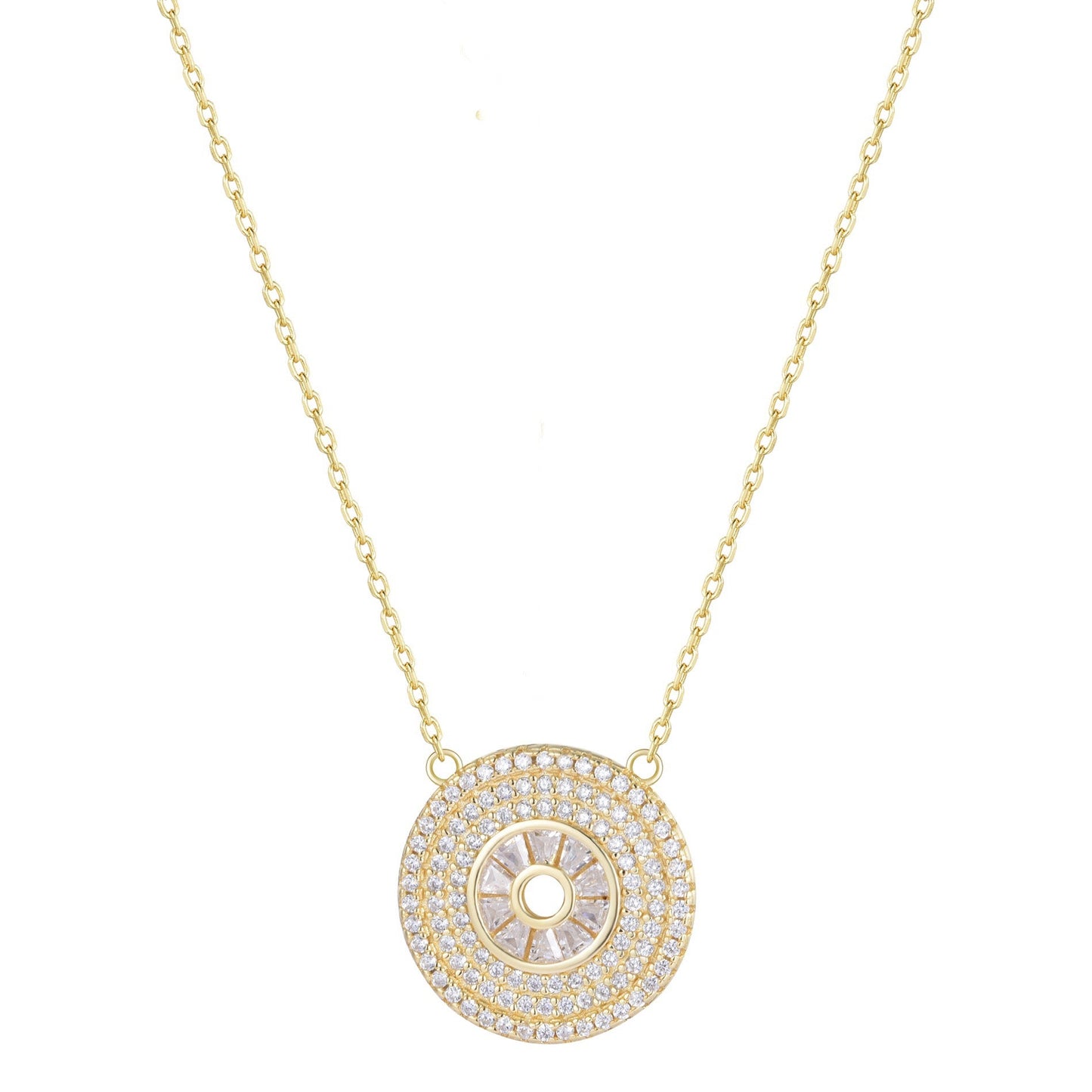 CLARA BAGUETTE GOLD NECKLACE