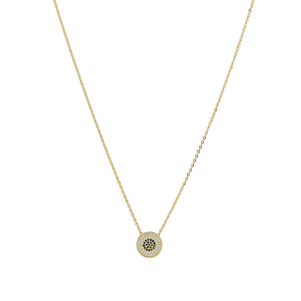 MILA EVIL EYE GOLD NECKLACE