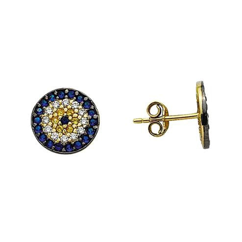 TINA EVIL EYE STUDS
