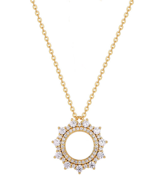 SOLANA SUN GOLD NECKLACE