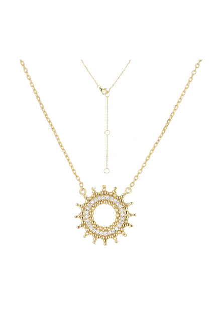 BOHO SUN GOLD NECKLACE