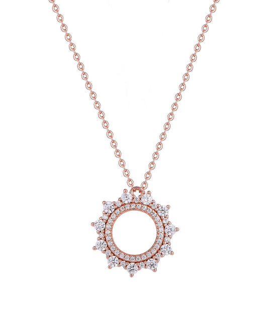 SOLANA SUN ROSE GOLD NECKLACE
