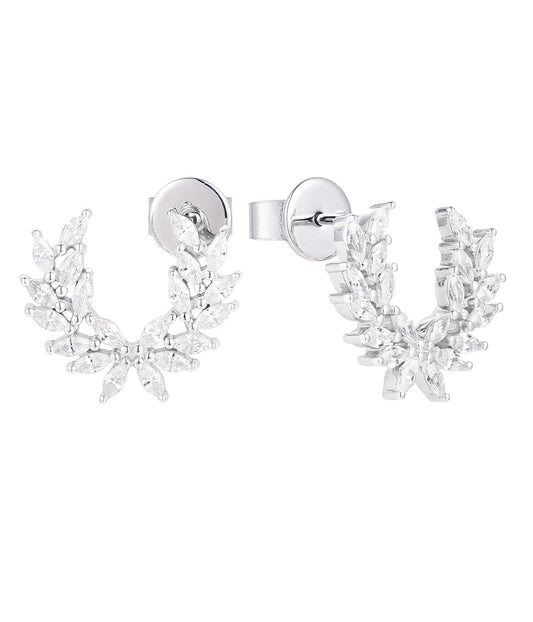 TAMARA WREATH SILVER EARRINGS