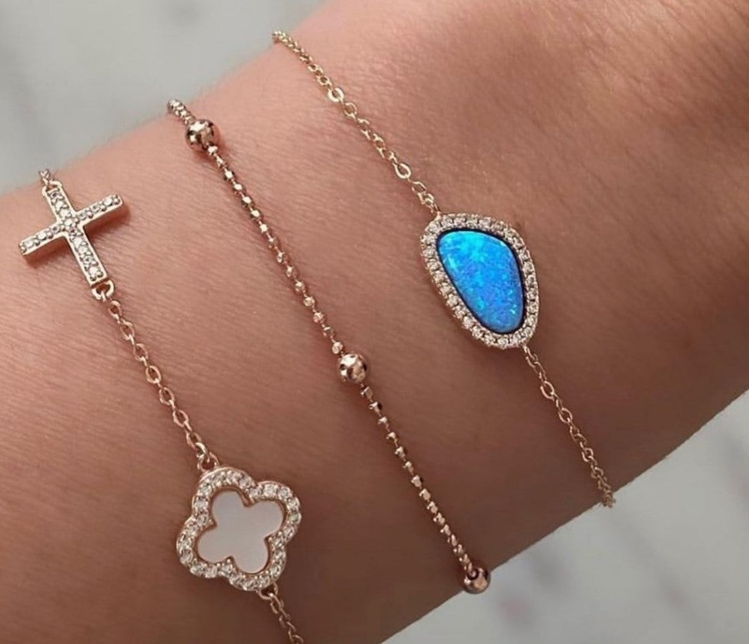 ERIKA ROSE GOLD BRACELET