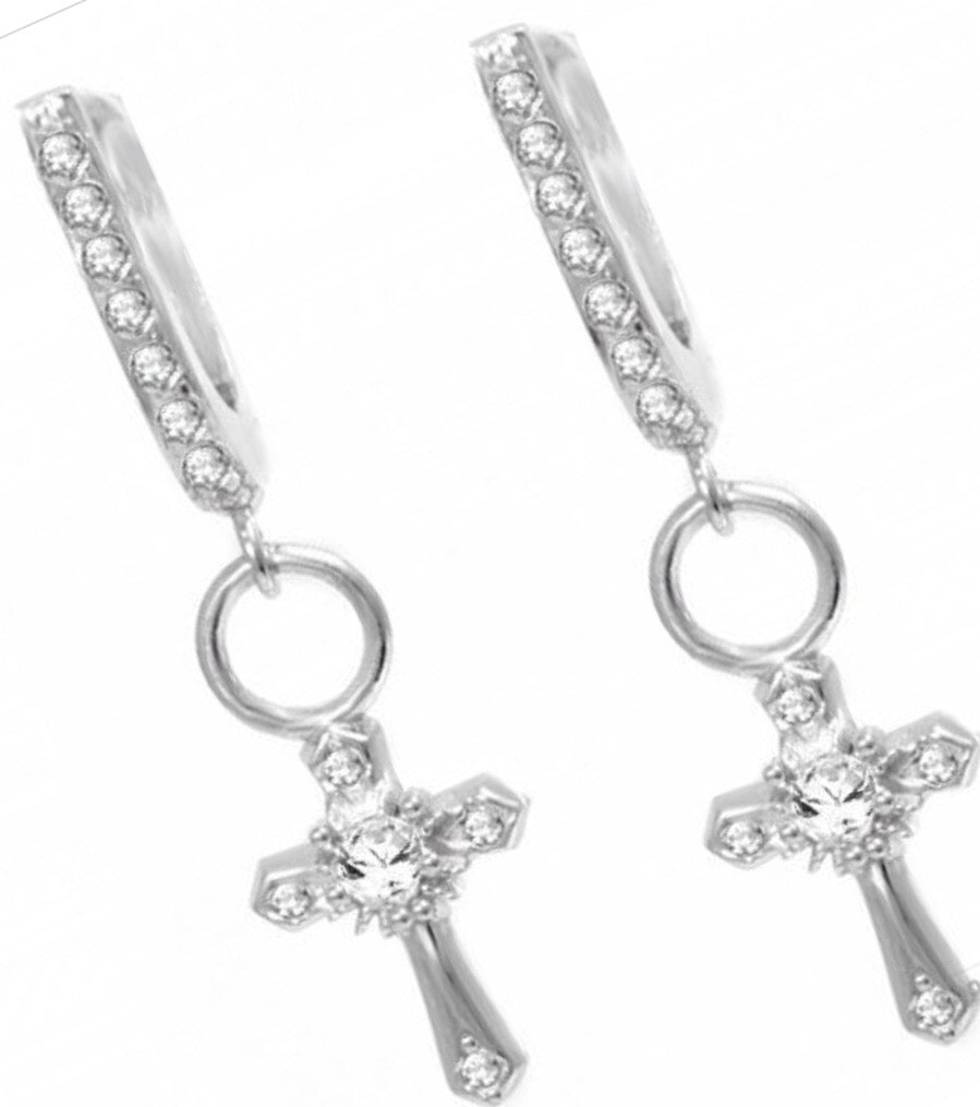FAITH STERLING SILVER EARRINGS