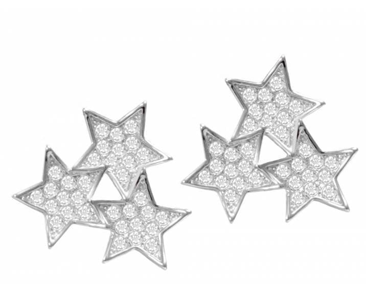 star ear studs