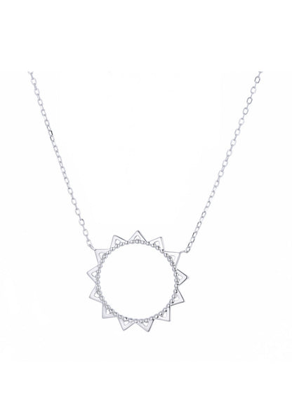 sol silver necklace 