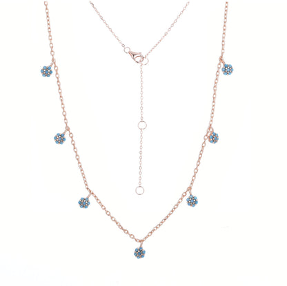 ANYA ROSE GOLD NECKLACE