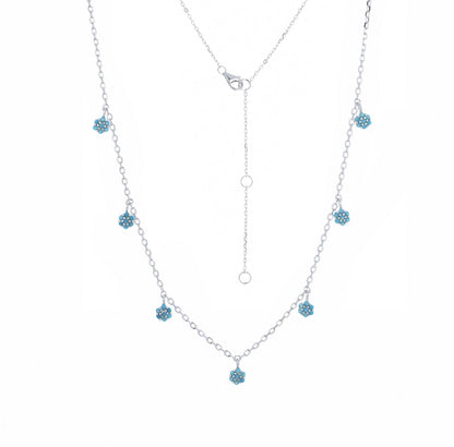 ANYA SILVER NECKLACE